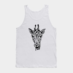 Giraffe Animal Freedom World Wildlife Wonder Vector Graphic Tank Top